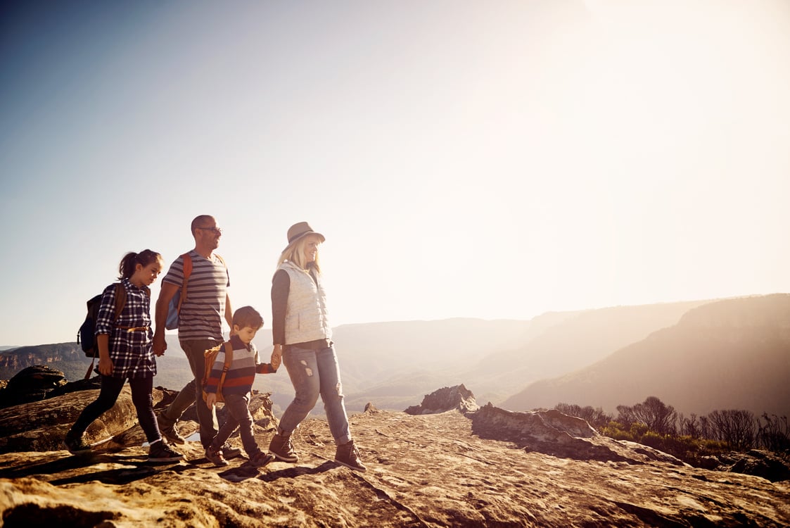 Off on a family adventure